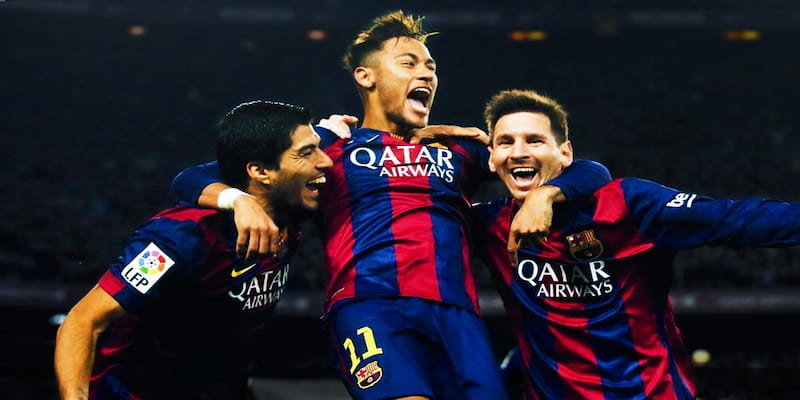 Bộ ba tiền đạo “MSN’ của Barcelona