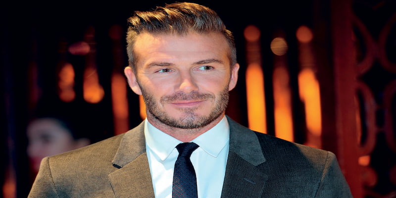 David Beckham là một trong những huyền thoại bóng đá Anh và thế giới